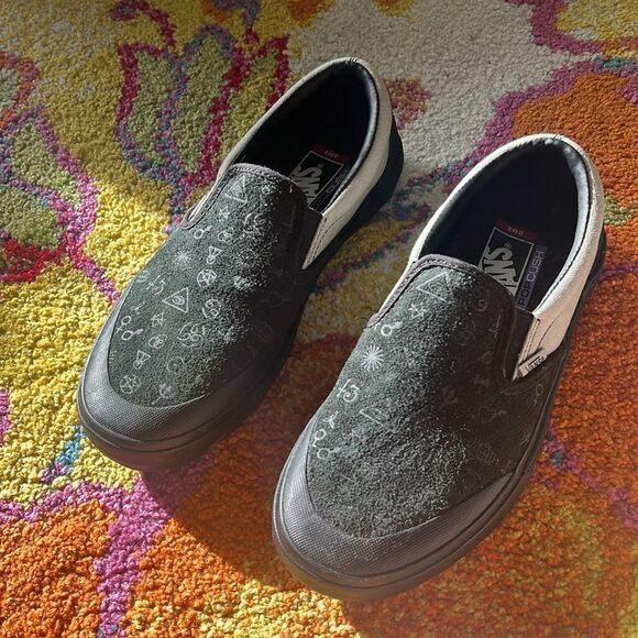 CULT X VANS SLIP ONS SHOES MENS 7.5 WOMENS 9 - Picture 3 of 7